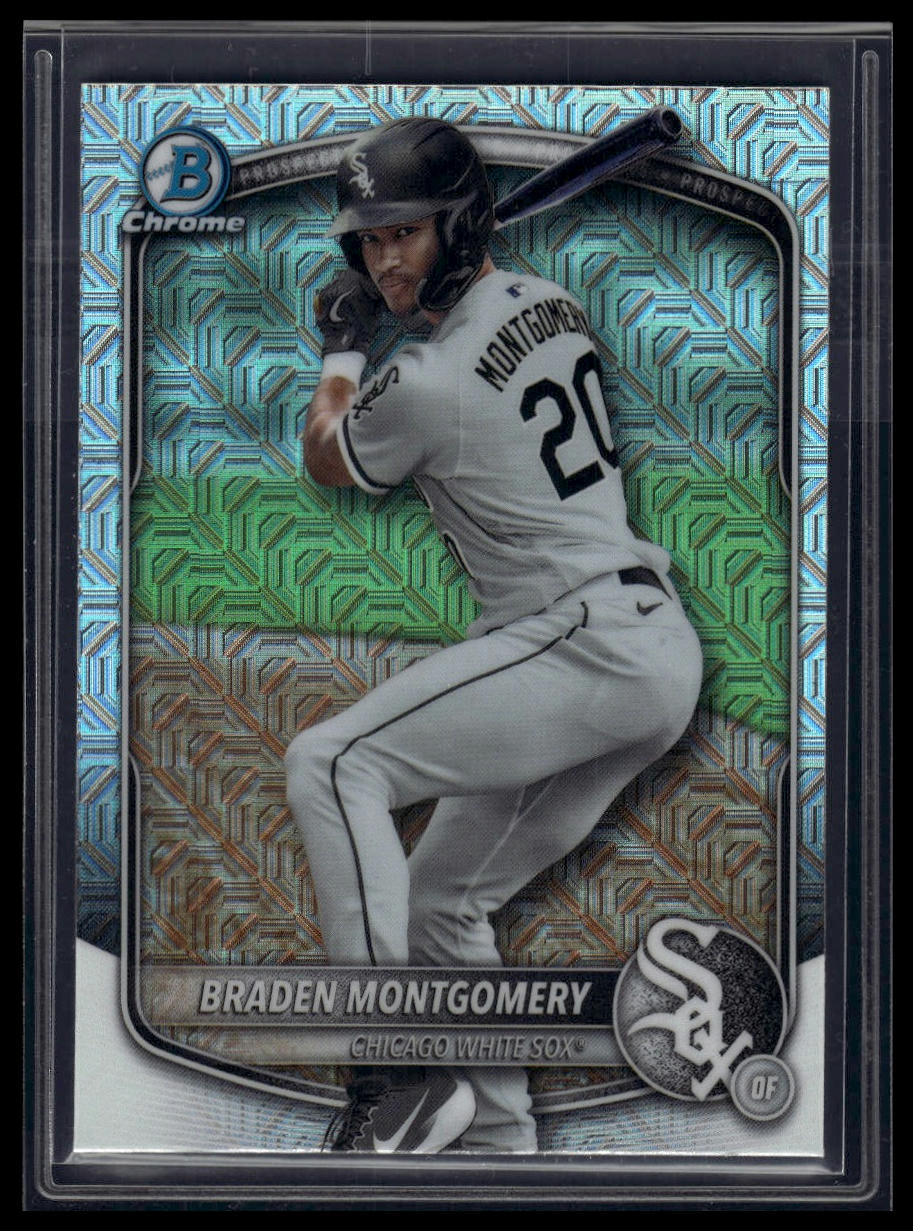 2025 Bowman #BCP-132 Braden Montgomery Chrome Prospects Mojo Refractor