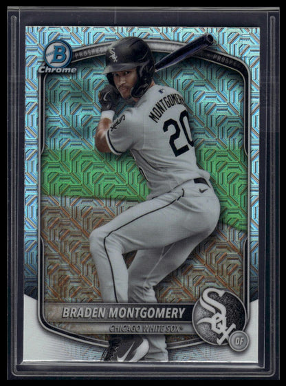 2025 Bowman #BCP-132 Braden Montgomery Chrome Prospects Mojo Refractor