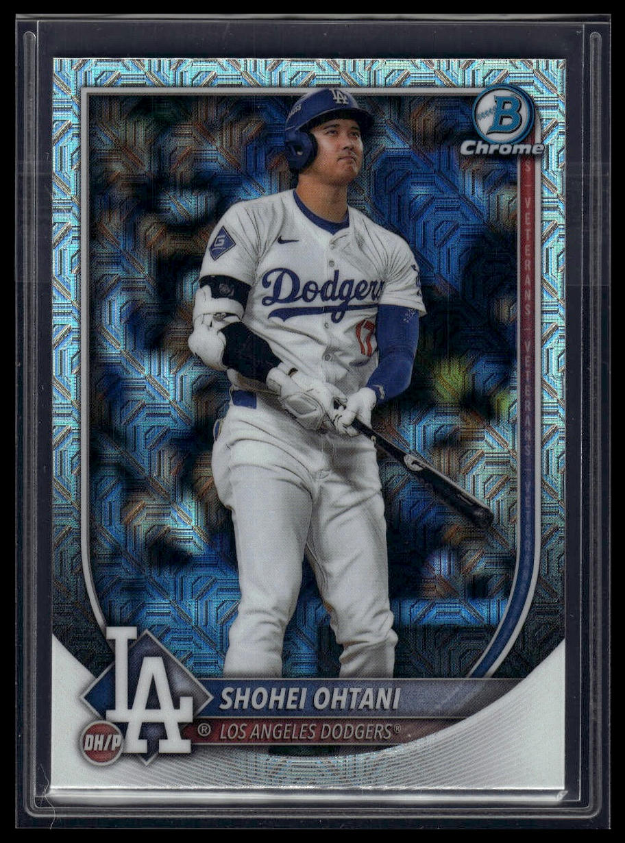 2025 Bowman Chrome #17 Shohei Ohtani Mega Box Mojo Chrome Refractor