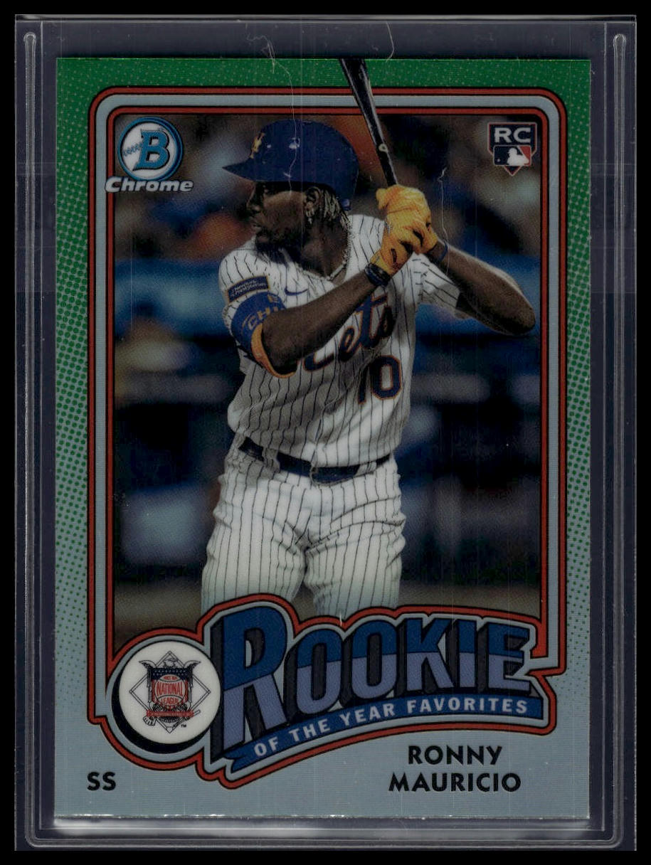 2024 Bowman #ROY-1 Ronny Mauricio Rookie of the Year Favorites