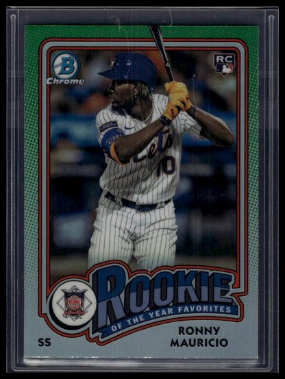 2024 Bowman #ROY-1 Ronny Mauricio Rookie of the Year Favorites