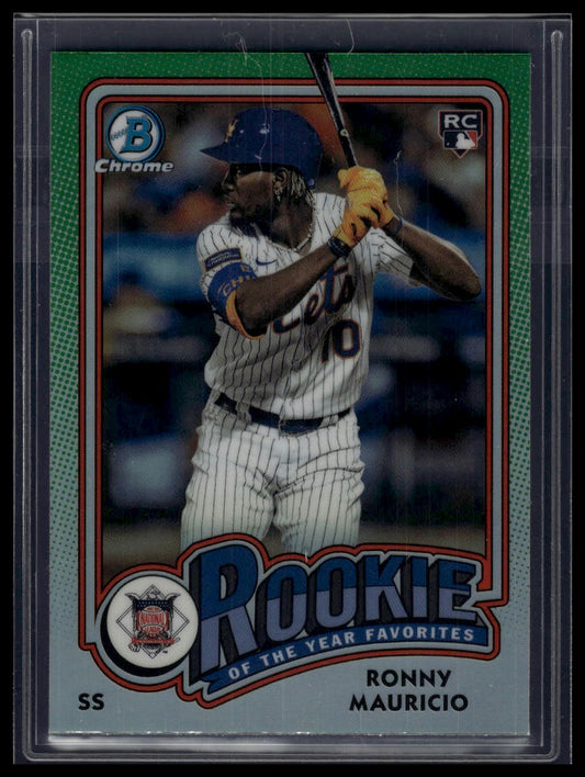 2024 Bowman #ROY-1 Ronny Mauricio Rookie of the Year Favorites