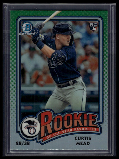 2024 Bowman #ROY-10 Curtis Mead Rookie of the Year Favorites