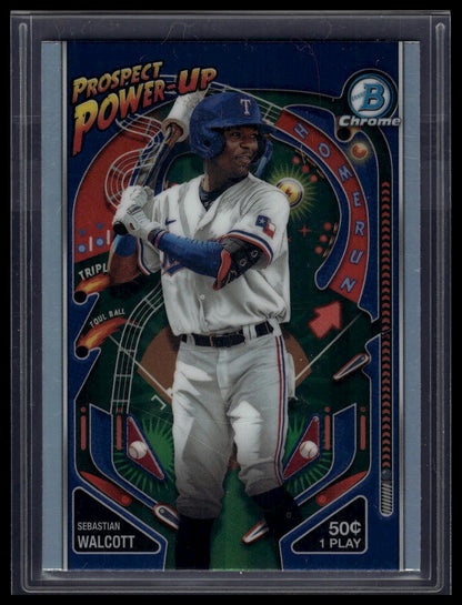 2024 Bowman #PP-20 Sebastian Walcott Prospect Power-Up