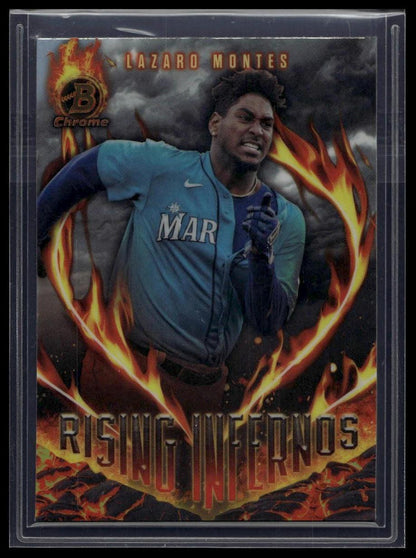 2024 Bowman #RI-19 Lazaro Montes Rising Infernos