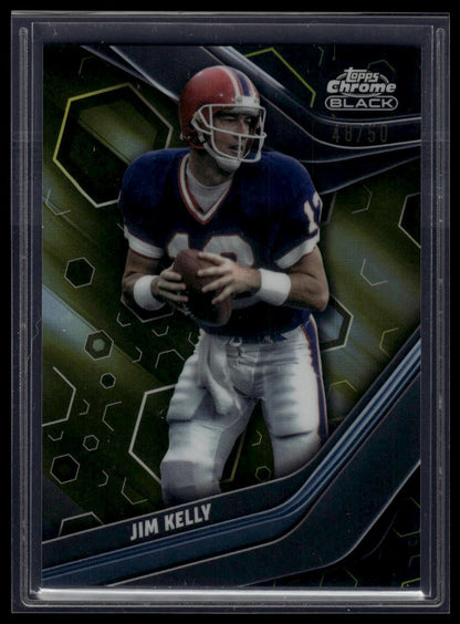2023 Topps Composite #46 Jim Kelly Topps Chrome Geometric Gold #/50