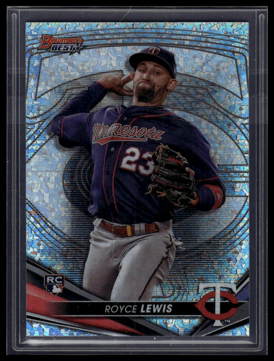 2022 Bowman's Best #65 Royce Lewis Mini-Diamond Refractor #/299