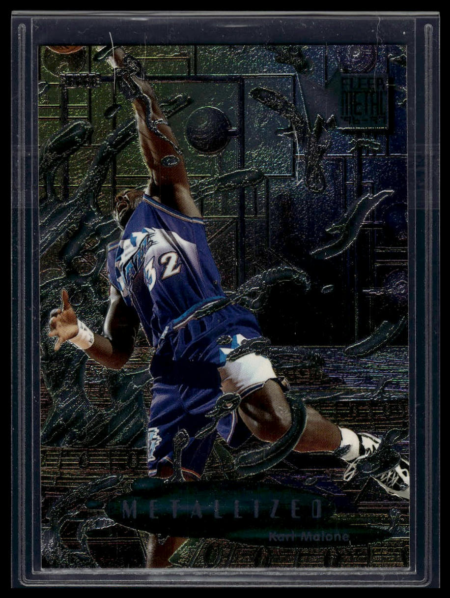 1996-97 Metal #225 Karl Malone