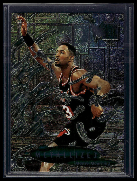 1996-97 Metal #226 Alonzo Mourning Precious Metal