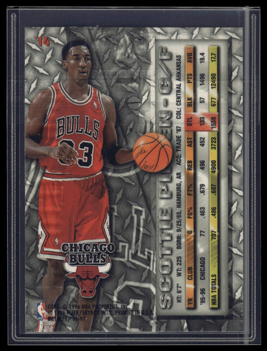 1996-97 Metal #14 Scottie Pippen