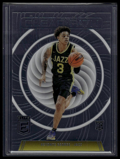 2023-24 Donruss Elite #3 Keyonte George Clear Path