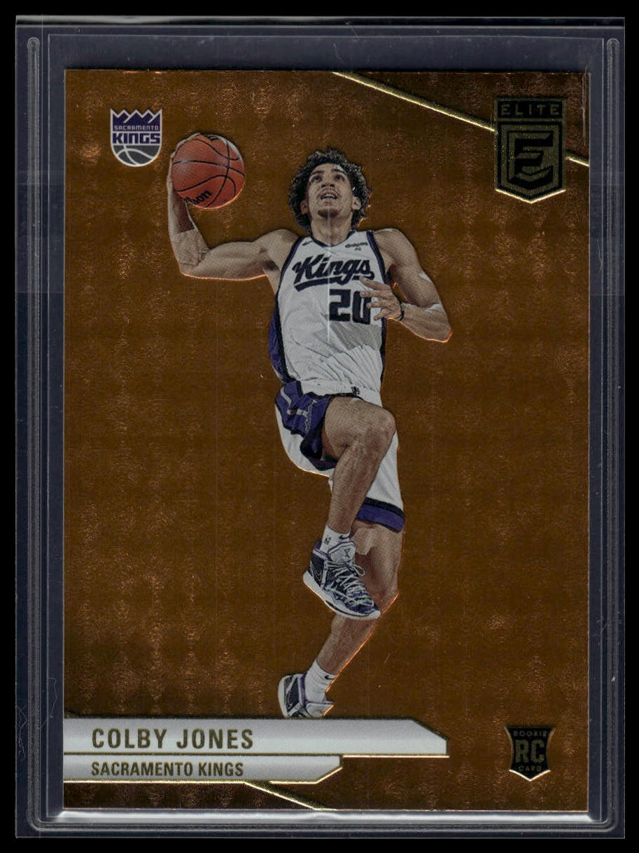 2023-24 Donruss Elite #210 Colby Jones Orange