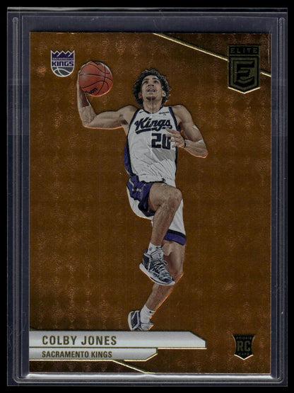 2023-24 Donruss Elite #210 Colby Jones Orange