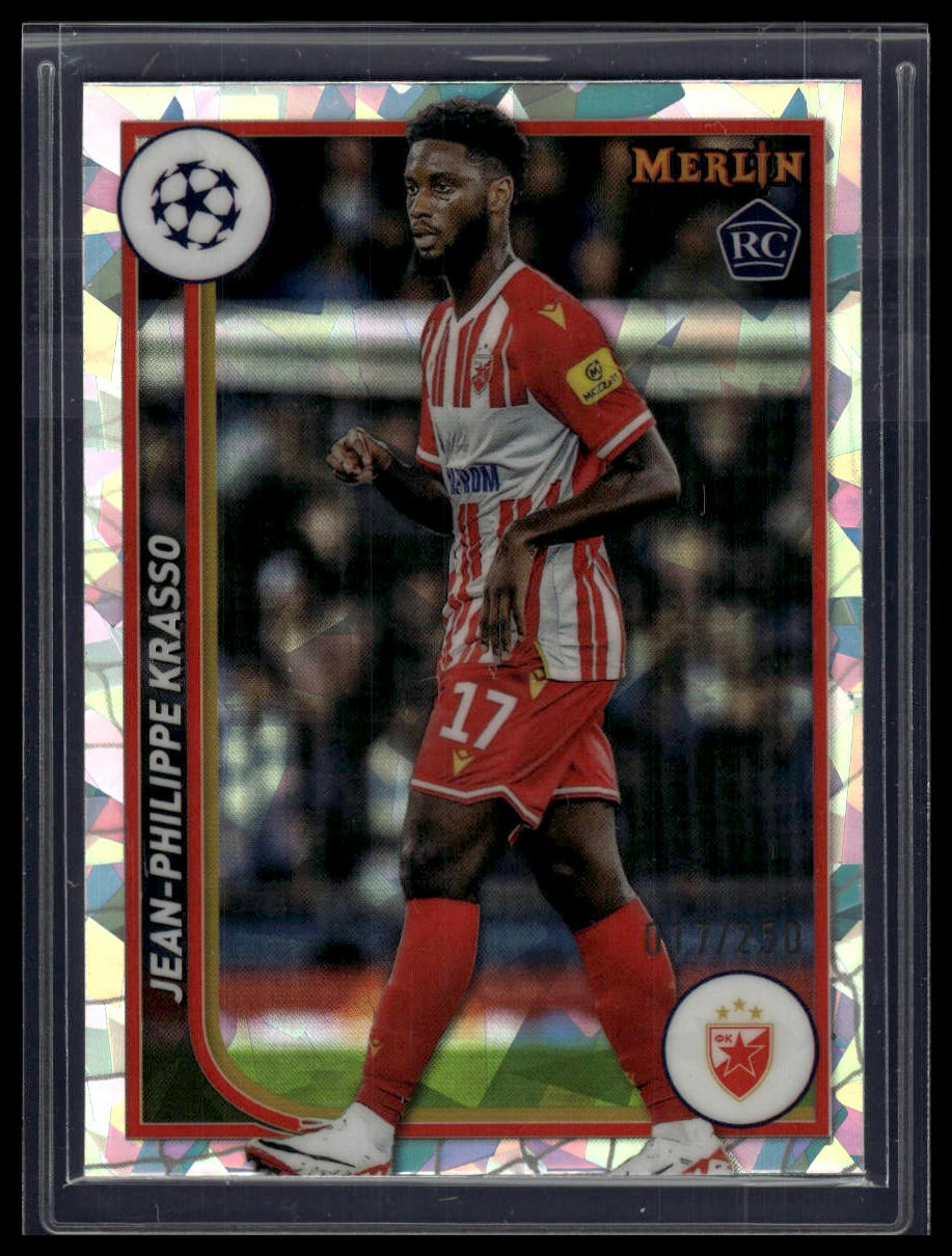 2023-24 Merlin UEFA Club Competitions #59 Jean-Philippe Krasso Atomic /250