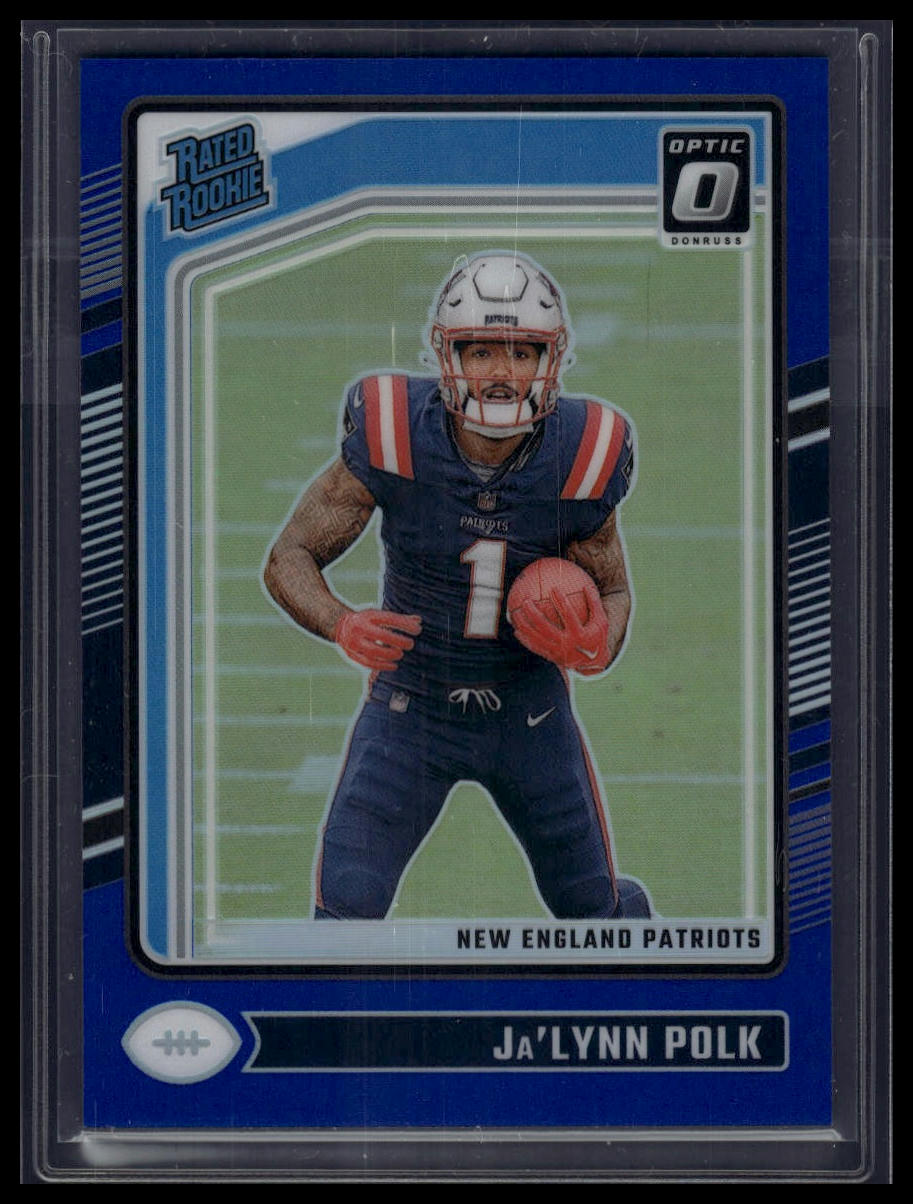 2024 Donruss Optic #240 Ja'Lynn Polk Blue #/199