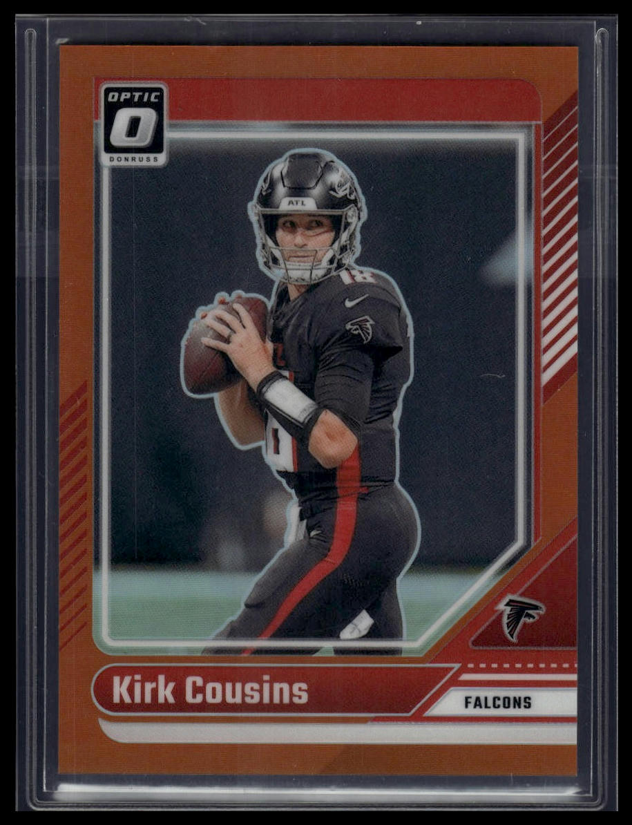 2024 Donruss Optic #7 Kirk Cousins Orange #/249