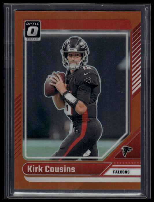 2024 Donruss Optic #7 Kirk Cousins Orange #/249