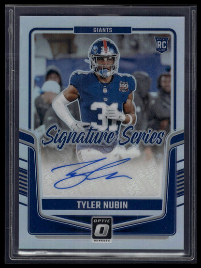 2024 Donruss Optic #SSH-TNN Tyler Nubin Signature Series Holo