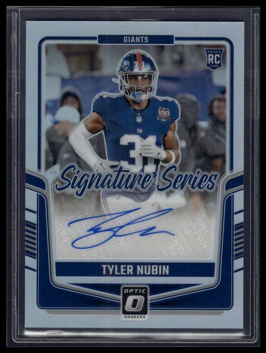 2024 Donruss Optic #SSH-TNN Tyler Nubin Signature Series Holo