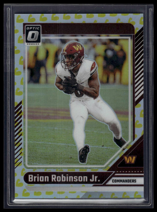 2023 Donruss Optic #195 Brian Robinson Jr. Flex #/149