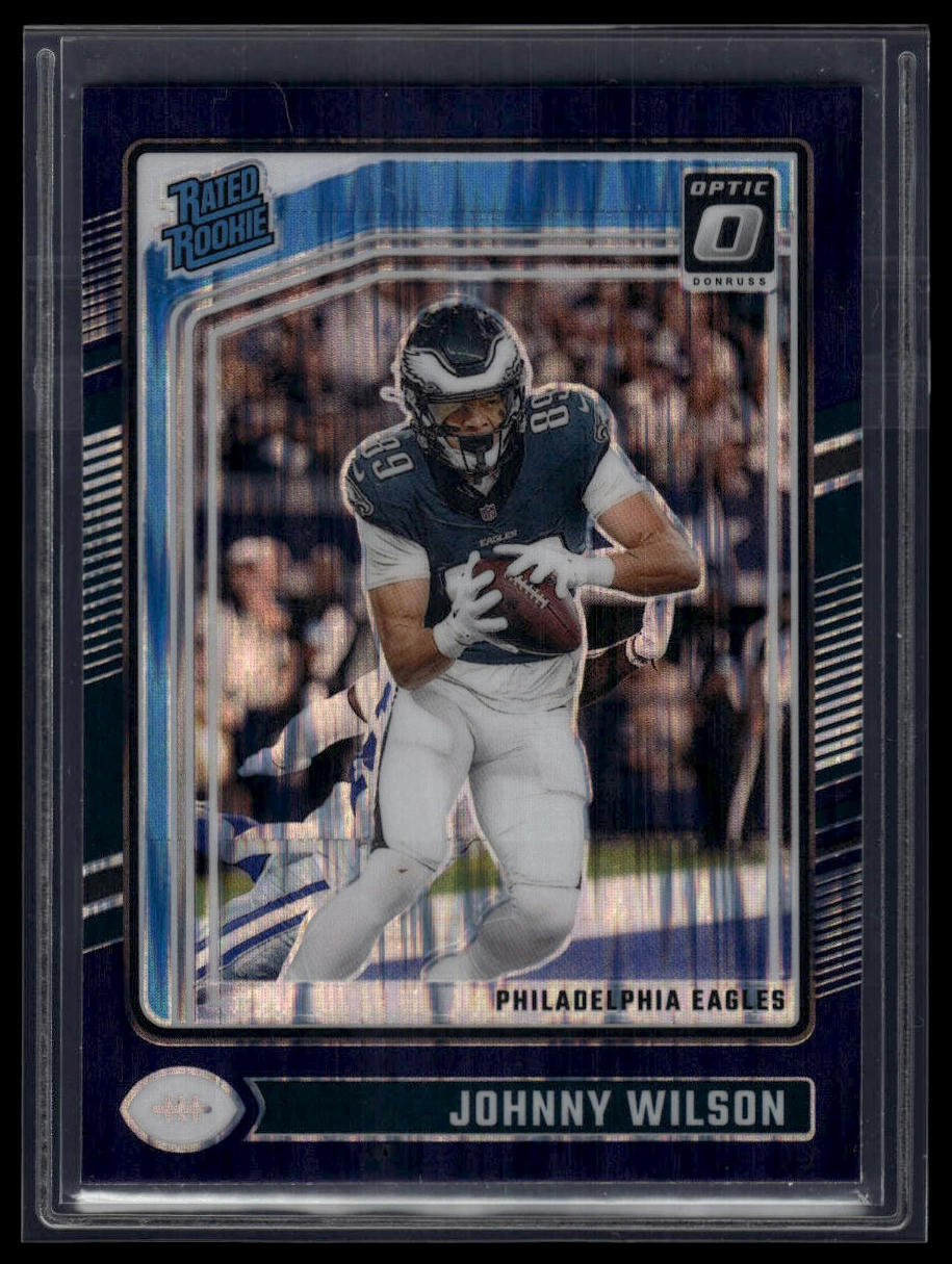 2024 Donruss Optic #256 Johnny Wilson Purple Shock
