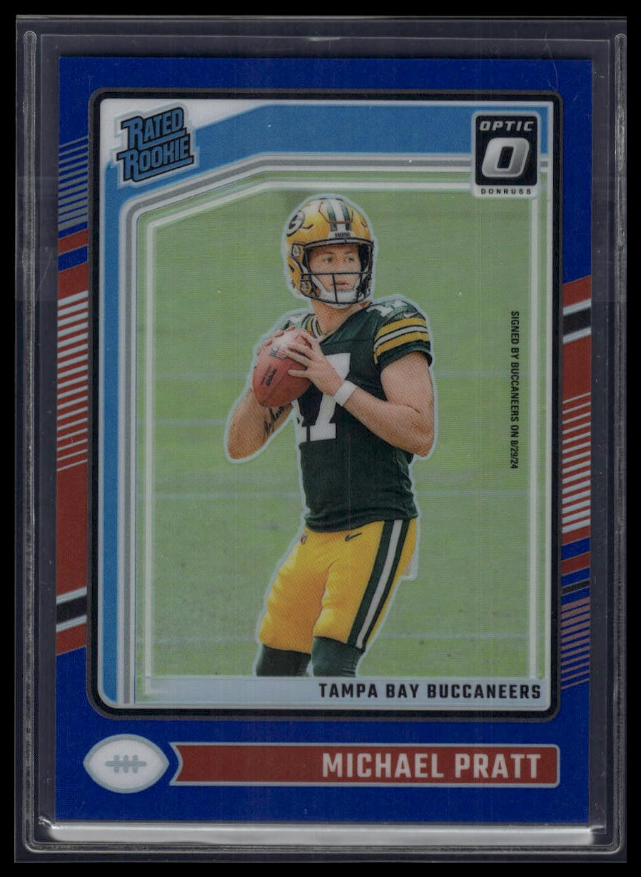 2024 Donruss Optic #280 Michael Pratt Blue #/199