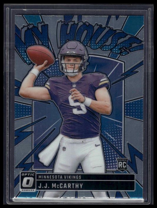 2024 Donruss Optic #6 J.J. McCarthy My House!