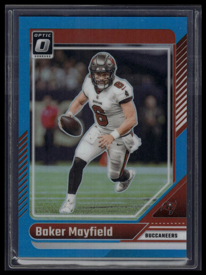2024 Donruss Optic #183 Baker Mayfield Aqua #/299