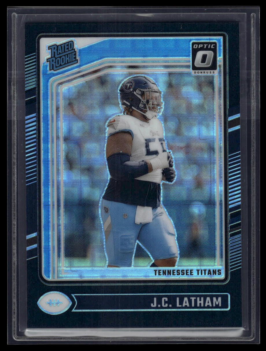 2024 Donruss Optic #234 J.C. Latham Black Pandora #/25