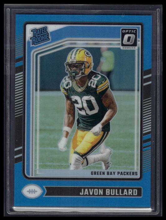 2024 Donruss Optic #246 Javon Bullard Aqua #/299