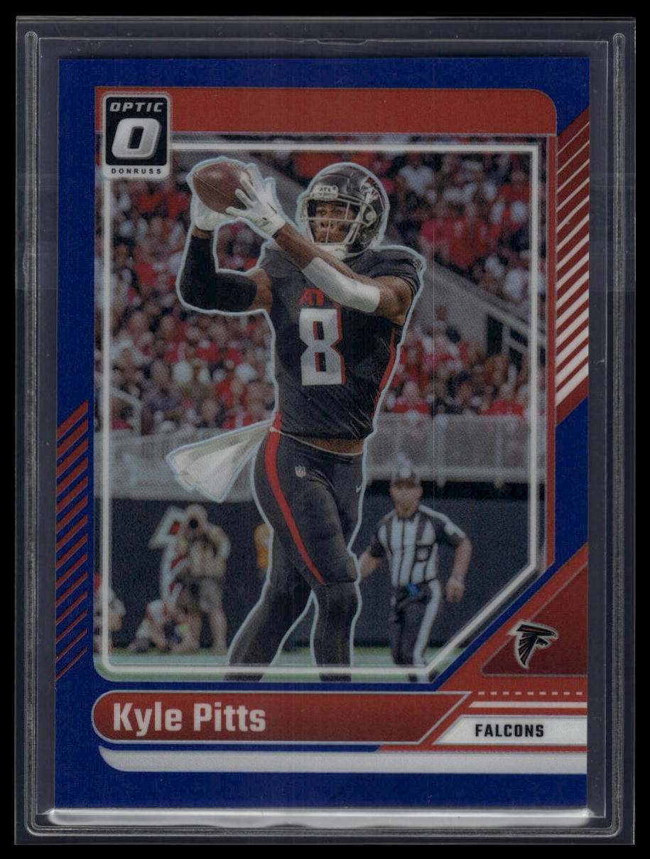 2024 Donruss Optic #11 Kyle Pitts Blue #/199
