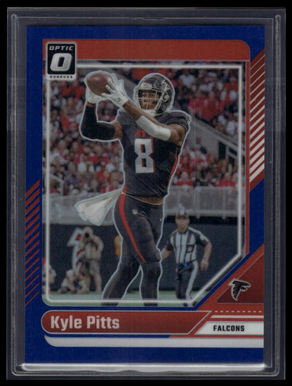 2024 Donruss Optic #11 Kyle Pitts Blue #/199