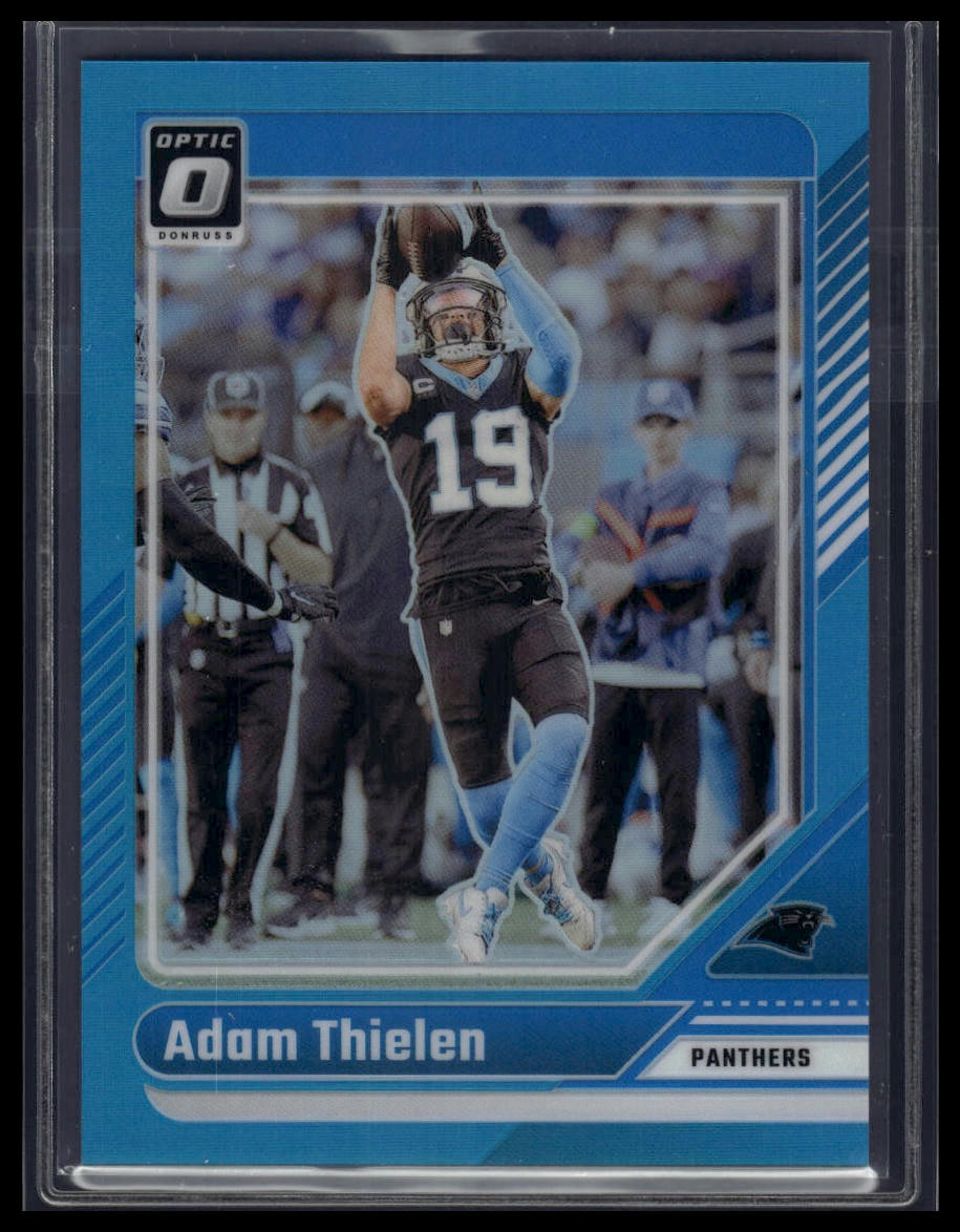 2024 Donruss Optic #29 Adam Thielen Aqua #/299