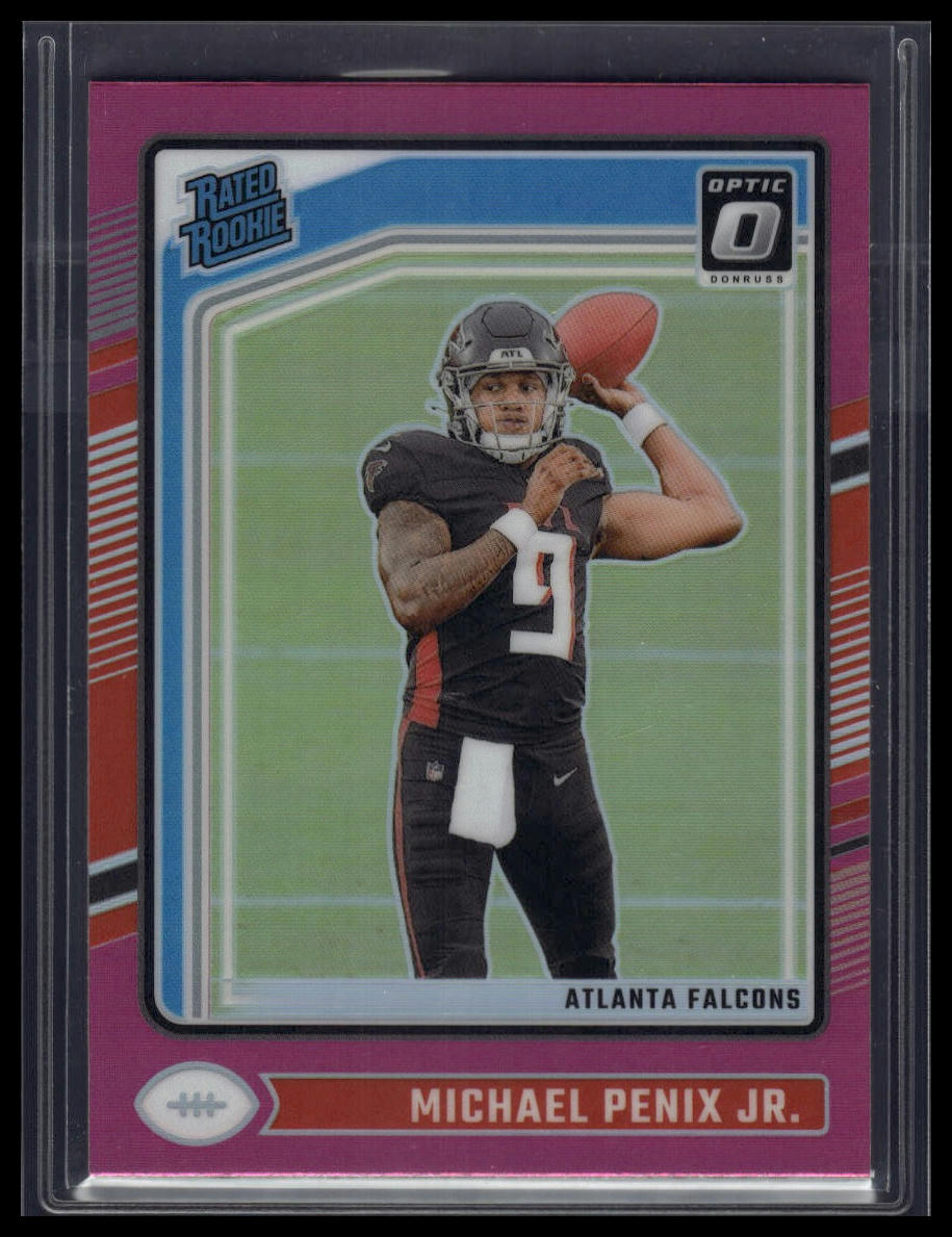 2024 Donruss Optic #279 Michael Penix Jr. Pink