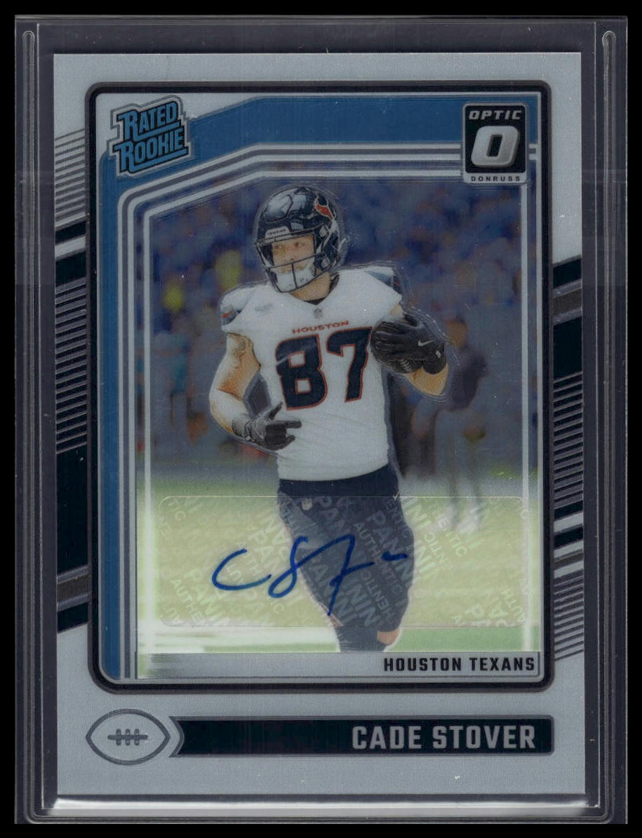 2024 Donruss Optic #218 Cade Stover Rated Rookies Autographs #/325