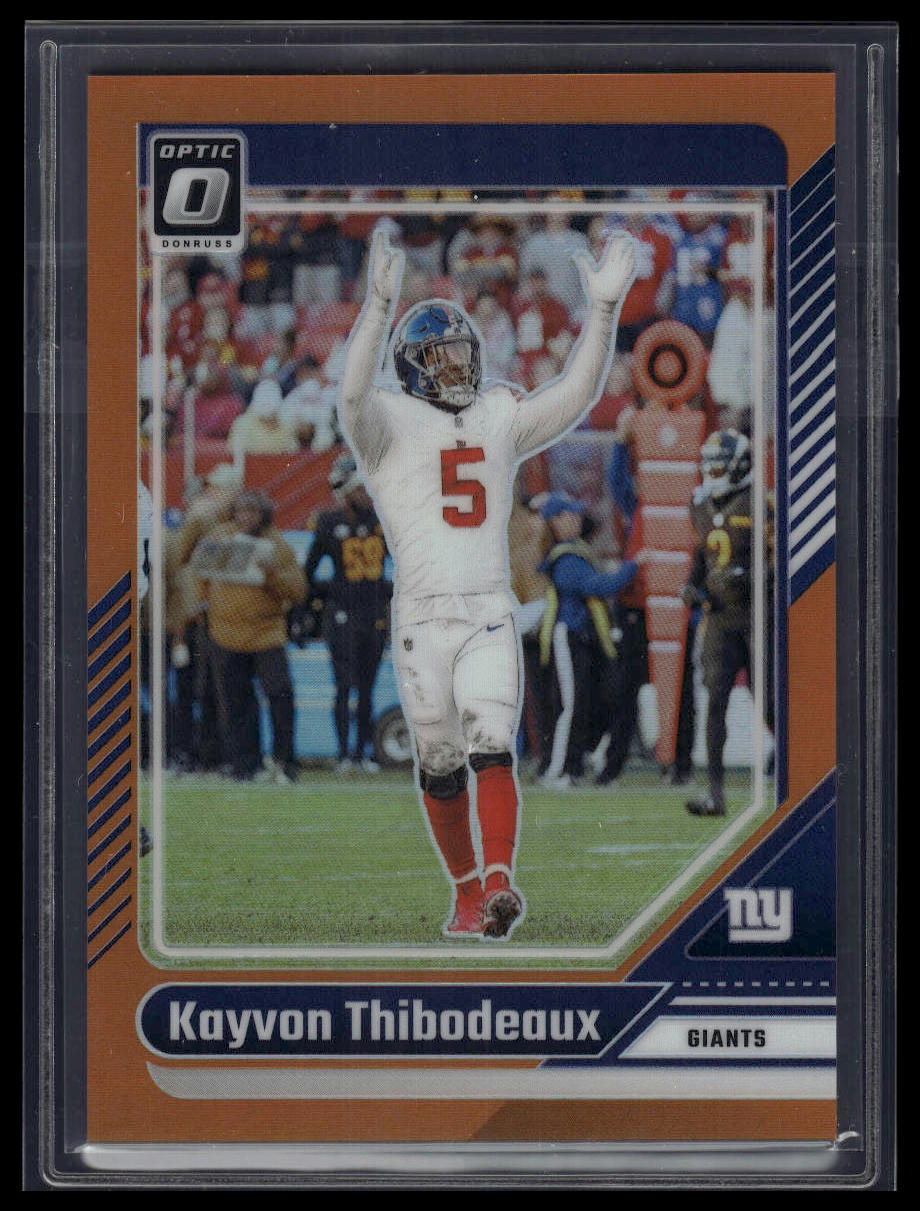 2024 Donruss Optic #150 Kayvon Thibodeaux Orange #/249
