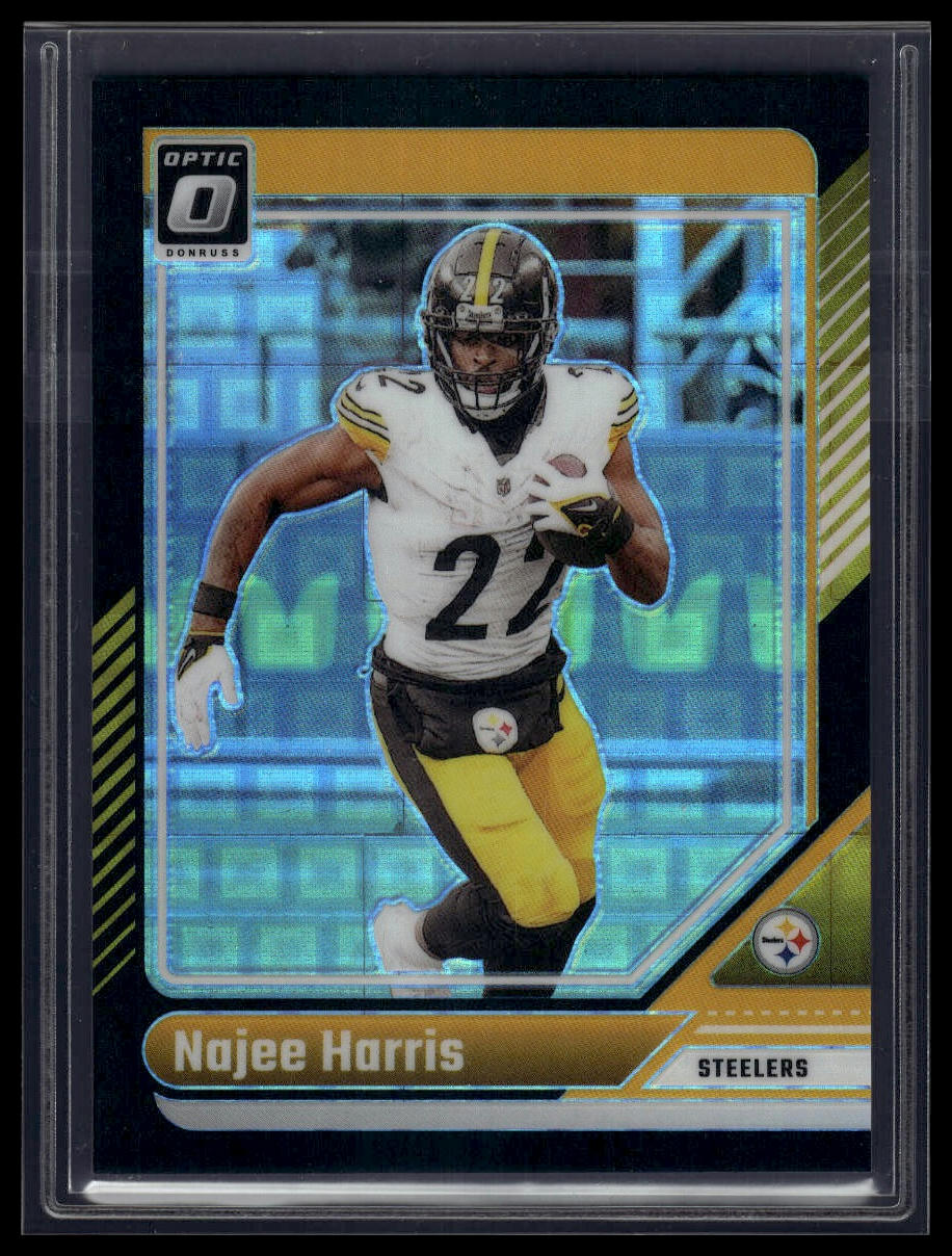 2024 Donruss Optic #165 Najee Harris Black Pandora #/25