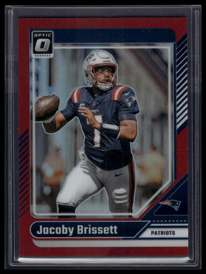 2024 Donruss Optic #133 Jacoby Brissett Red #/125