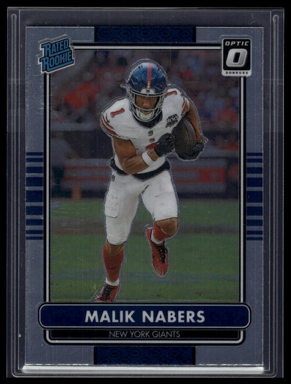 2024 Donruss Optic #5 Malik Nabers 2014 Retro Series