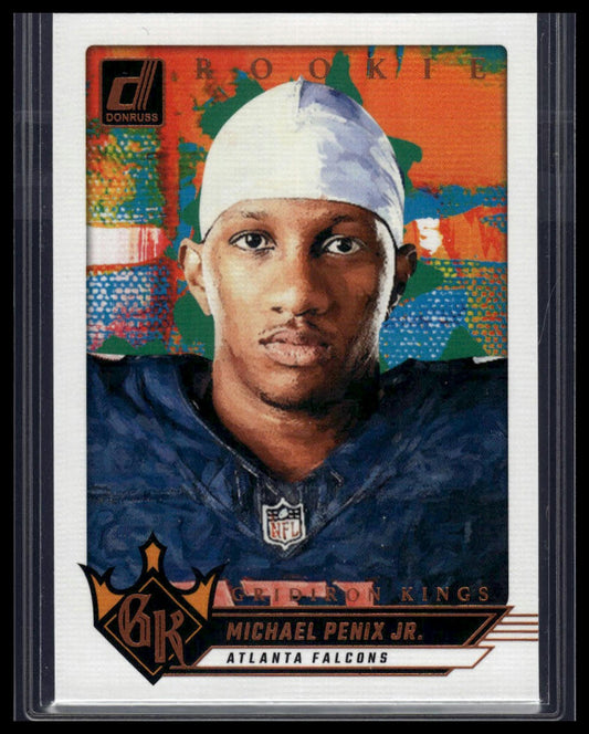 2024 Donruss #4 Michael Penix Jr. Rookie Gridiron Kings