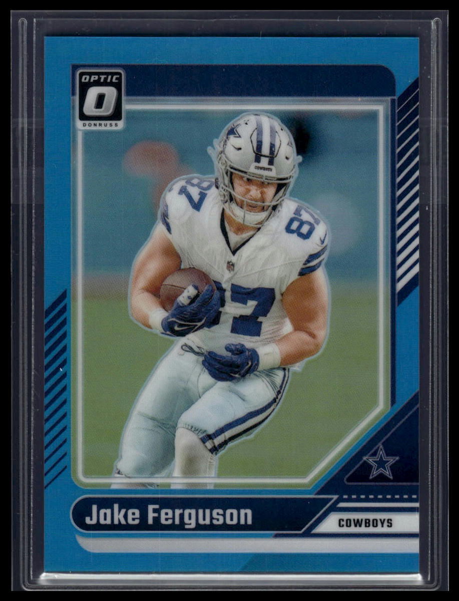 2024 Donruss Optic #54 Jake Ferguson Aqua #/299