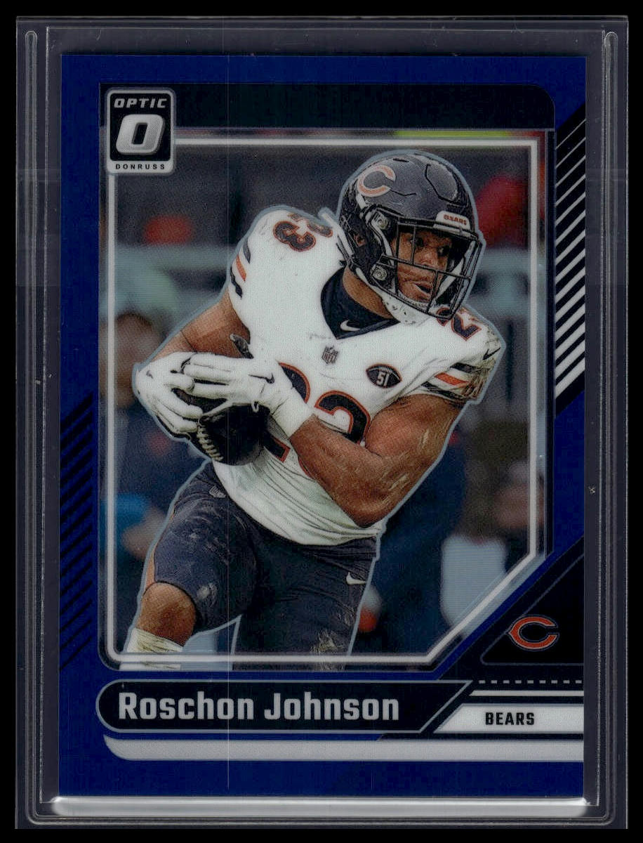 2024 Donruss Optic #33 Roschon Johnson Blue #/199
