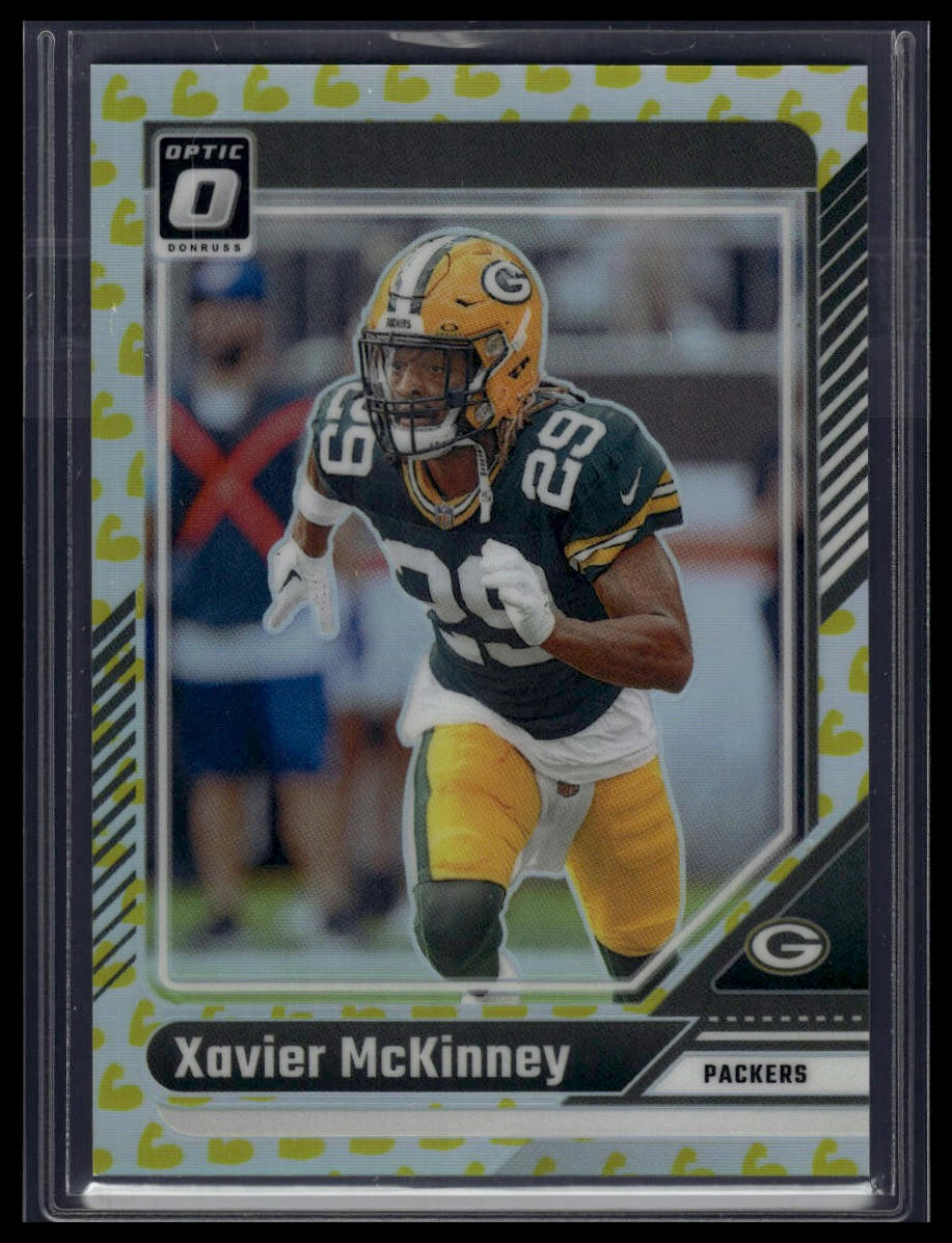 2024 Donruss Optic #75 Xavier McKinney Flex #/149