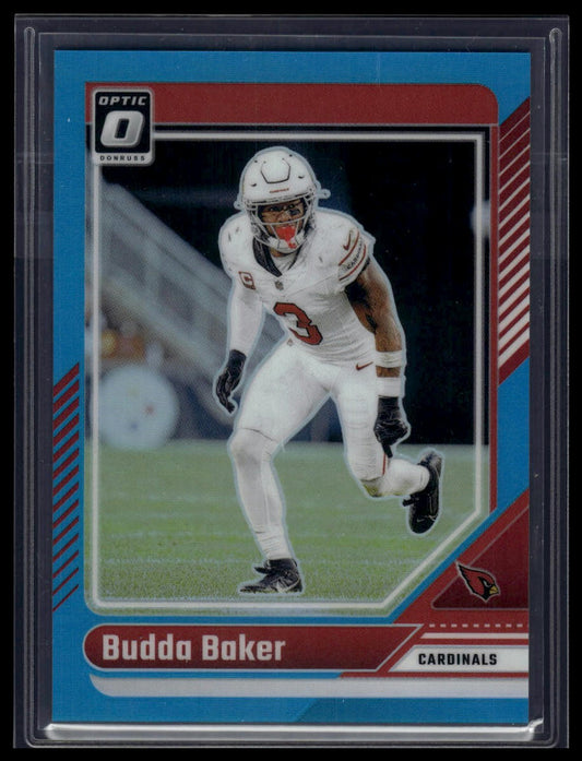2024 Donruss Optic #6 Budda Baker Aqua #/299