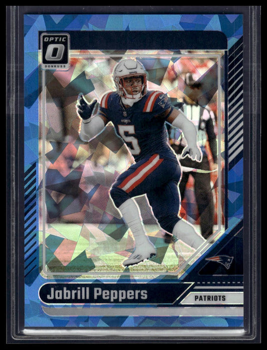 2024 Donruss Optic #138 Jabrill Peppers Ice #/15