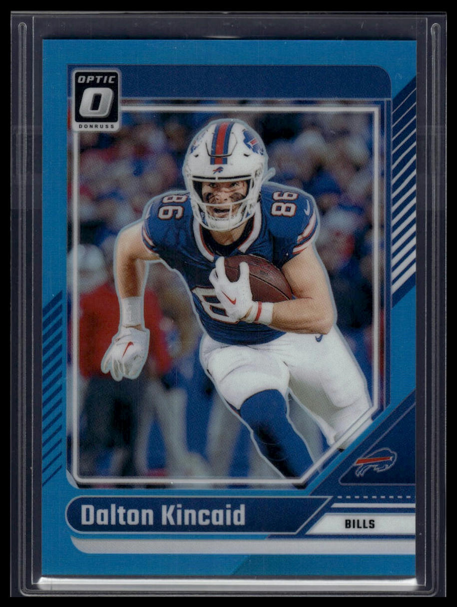 2024 Donruss Optic #21 Dalton Kincaid Aqua #/299