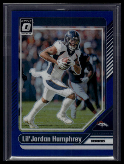 2024 Donruss Optic #60 Lil'Jordan Humphrey Blue #/199