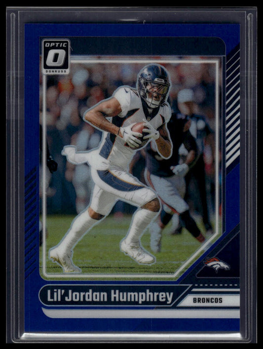 2024 Donruss Optic #60 Lil'Jordan Humphrey Blue #/199
