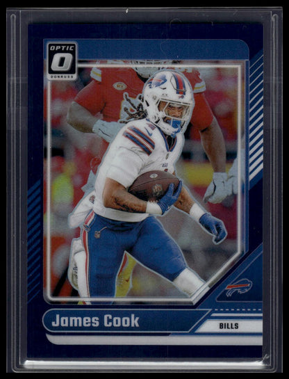 2024 Donruss Optic #20 James Cook Purple #/60