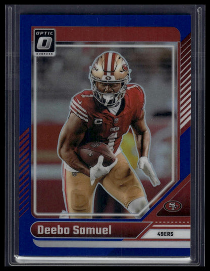 2024 Donruss Optic #172 Deebo Samuel Blue #/199